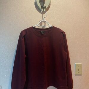 Banana Republic Deep Red Knit Top